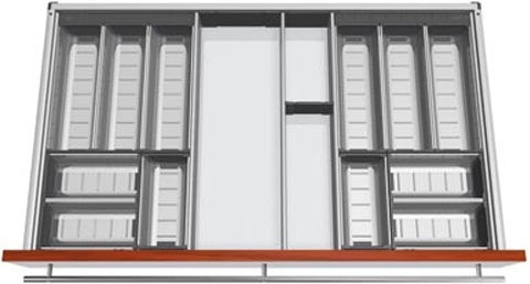 Blum Besteckeinsatz für Schubladen Orga Line Inox 45x48cm Silber