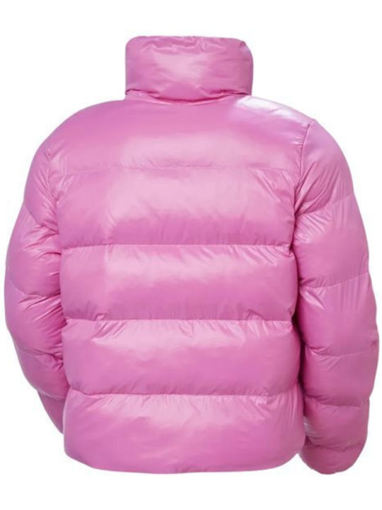 Kurz Damen Puffer Jacke für Winter Rosa