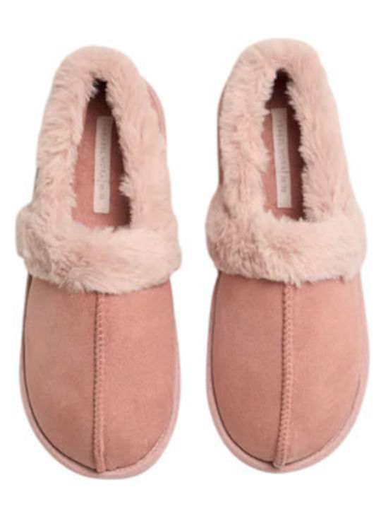 Closed Women's Slippers Pink
