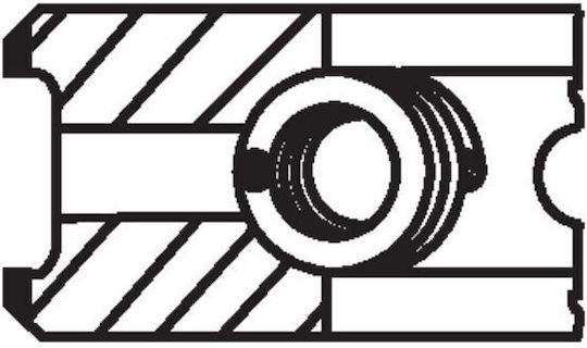 Mahle Kolbenringe Satz 033 16 N0