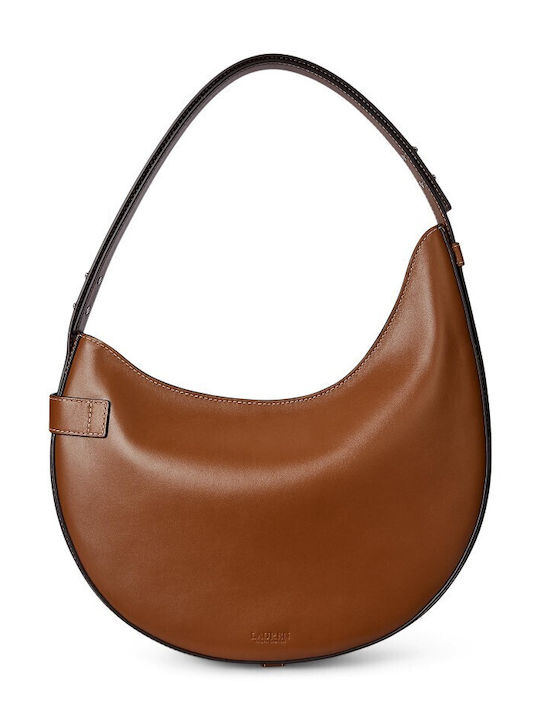 Tasha Leather Women's Shoulder Bag Tabac Brown