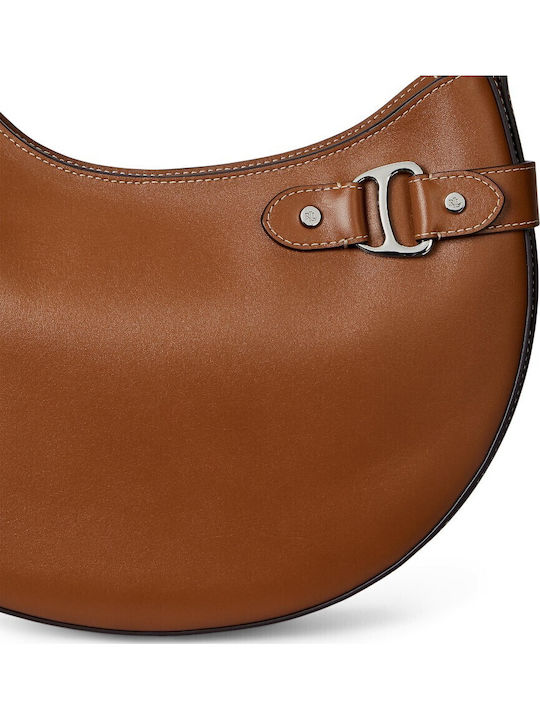Tasha Leather Women's Shoulder Bag Tabac Brown