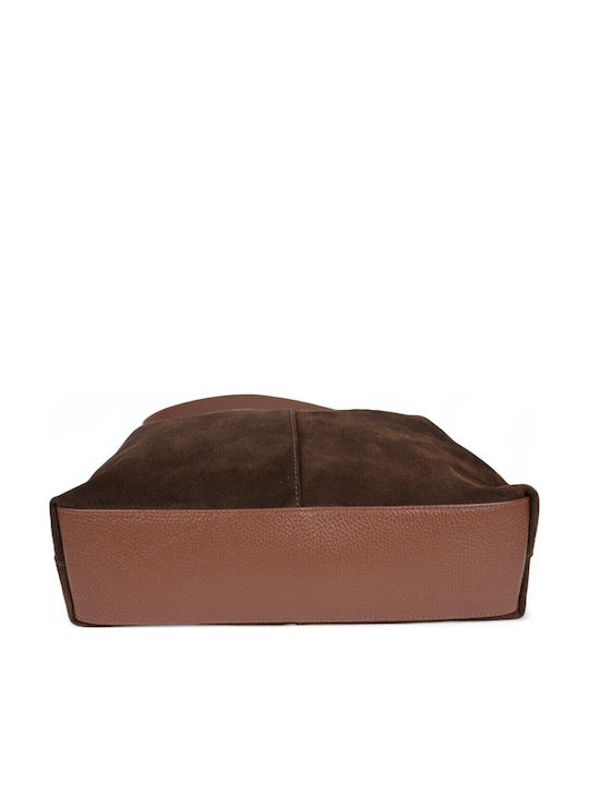 Leather Women's Bag Shoulder Brown