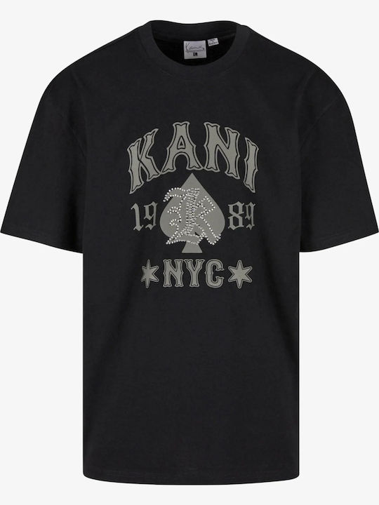 T-shirt Μαύρο