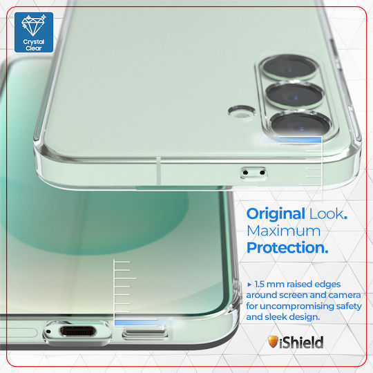 Husă Gel Silicon Samsung Galaxy S24 Fe Flexi Slim 2mm Transparentă Decupaje Dedicat Cameră Transparentă