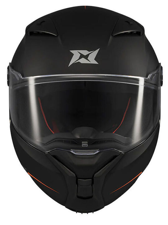 Axxis Fenix Α1 Matt Black Κράνος Μηχανής Full Face DOT / ECE 22.06 με Sunvisor