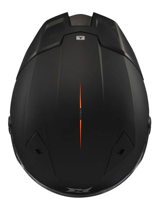 Axxis Fenix Α1 Matt Black Κράνος Μηχανής Full Face DOT / ECE 22.06 με Sunvisor