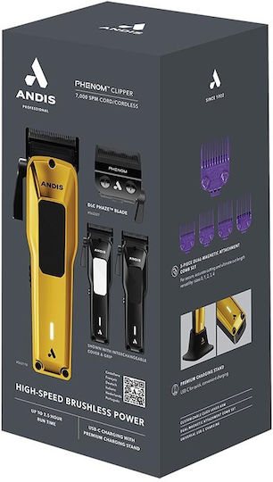 Andis Andis Phenom Clipper Professional Hair Clipper Gold 562118