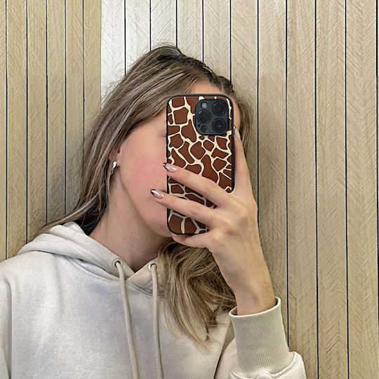 Калъф Sonique Animal Print Series Samsung Galaxy M34 5g Жираф 01