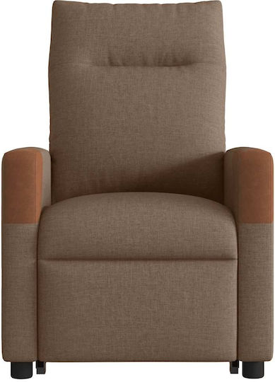 Relaxsessel mit Fußhocker Coffee 50x54x100cm
