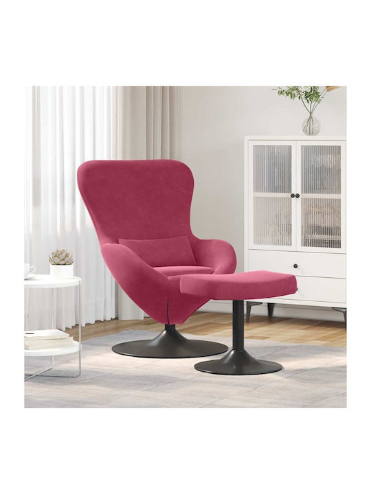 Armchair Red 63x73x90cm