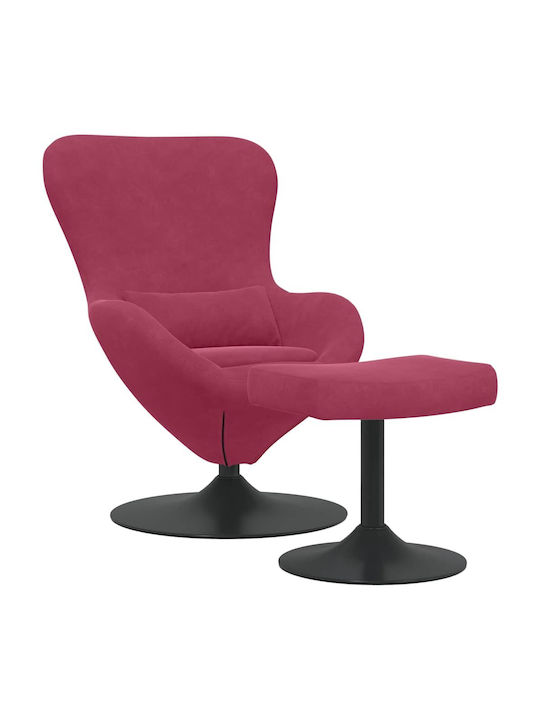 Armchair Red 63x73x90cm