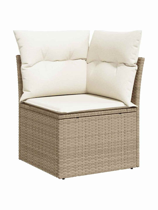Corner Sofa Outdoor Rattan 55x62x69cm