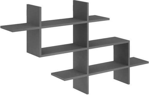 Стенен Рафт Halic Антрацит 150x22x82см