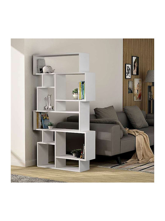 Bibliothek Karmato White 96x25.5x168.5cm
