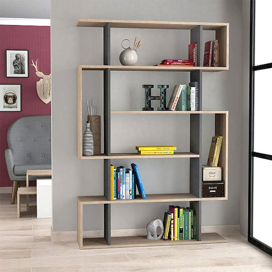 Bibliotecă Mito De Fag / Antracit 108x25x161cm