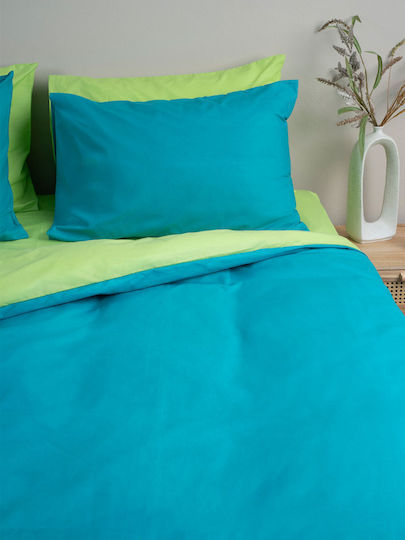 Sunshine Παπλωματοθήκη Μονή 170x250 Menta 206 Πράσινο