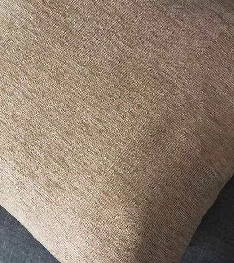 Gofis Home Διακοσμητική Μαξιλαροθήκη Zephyr 146 146/06 Sesame Beige 50x50εκ.