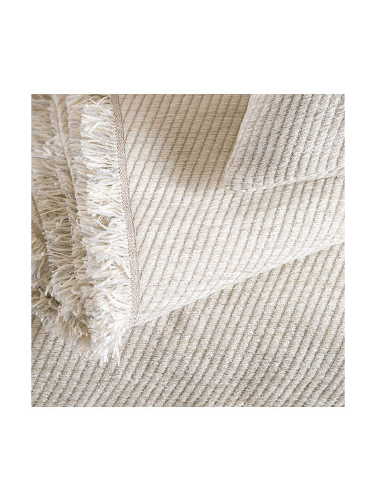 Rythmos Charlie Sofa Cushion 100% Cotton Ecru 40x40cm