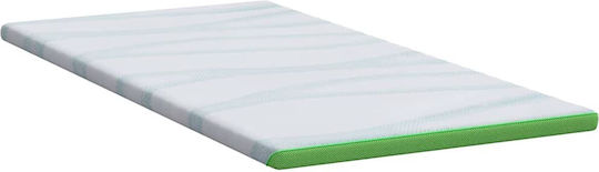 vidaXL Ανώστρωμα Ημίδιπλο Foam 120x200x6εκ.