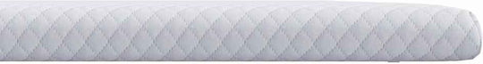 vidaXL Mattress Topper King Size Polyester 180x200x3.5cm