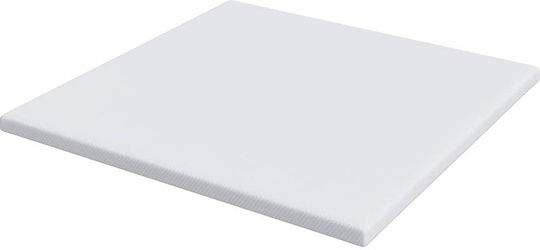 vidaXL Topper King Size Poliester 200x200x7buc