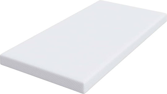 vidaXL Matratzentopper Halb-Doppel Polyester 120x200x10cm