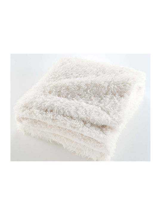 L-c Mouton Ριχτάρι Πολυθρόνας Γούνινο 180x220εκ. Mouton