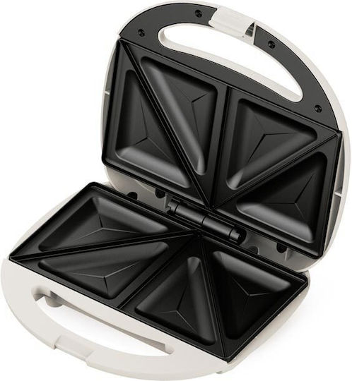 Blaumann Τοστιέρα για 2 Τοστ 750W Μπεζ BL-9019
