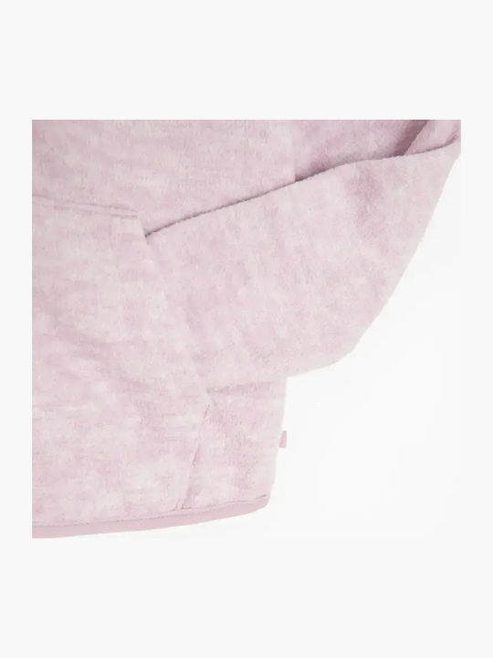 Kinder-Strickjacke Lila