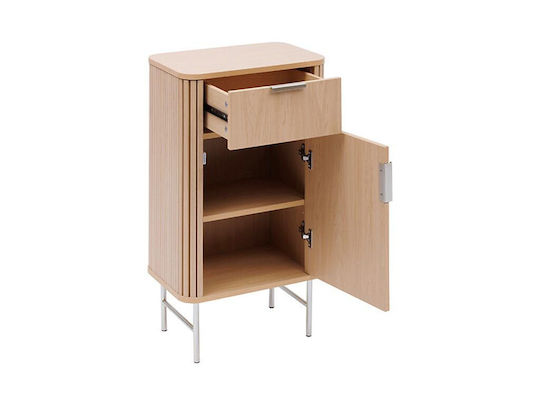 Badezimmerschrank B45xT30xH80cm Braun