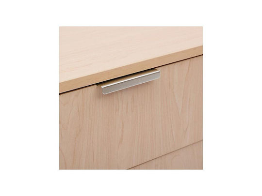 Badezimmerschrank B45xT30xH80cm Braun
