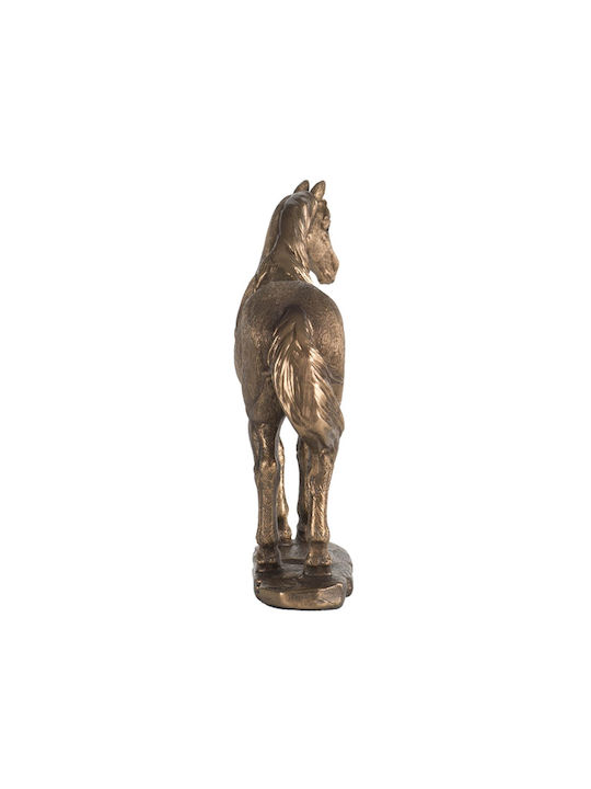 Artekko Διακοσμητικό Άλογο Πολυρητίνης 21x6x18cm