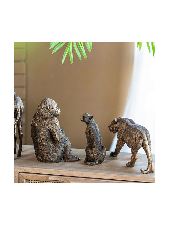 Artekko Decorative Animal Polyresin Tiger 29x9x15cm 1pcs