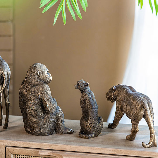 Artekko Decorative Animal Polyresin Tiger 29x9x15cm 1pcs