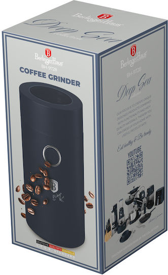Berlinger Haus Râșniță electrică pentru cafea 150W cu capacitate de boabe 50gr Maro