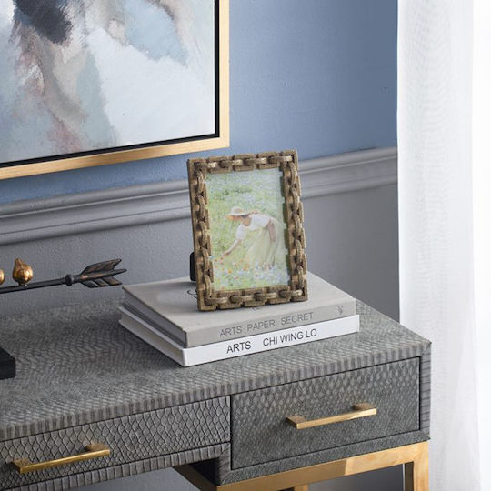 Artekko Frame Plastic with Gold Frame