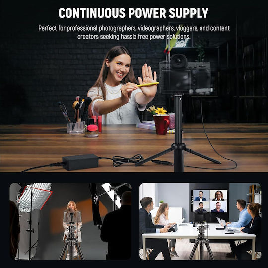 Neewer Np-w235 Dummy Battery Set Kontinuierliches Ladeadapter 367cm Kabel Länge Kompatibel Mit Fujifilm Kameras