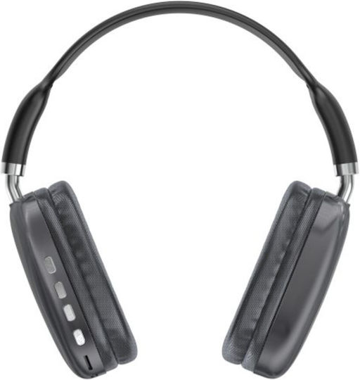 Celebrat A35 Wireless / Wired Over Ear Headphones with 10 hours of Operation Black