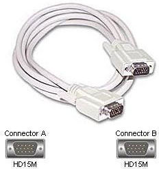Vga Cable D-sub M Vga D-sub M 2m Gray Logo