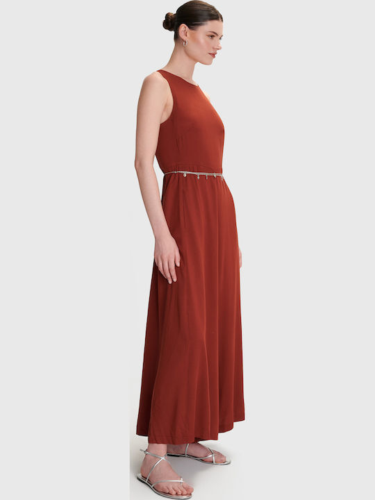 Summer Maxi Dress Copper