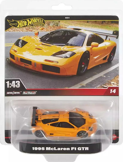Hot Wheels Premium Mașinuță McLaren F1 GTR 1995 Scară 1:43 Formula 1