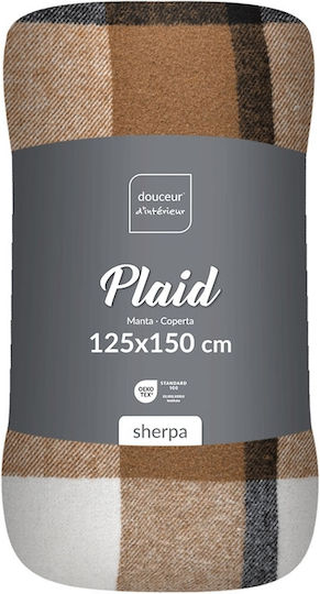 Douceur d'Intérieur Одеяло Sherpa Канапе 125x150 см Кемъл