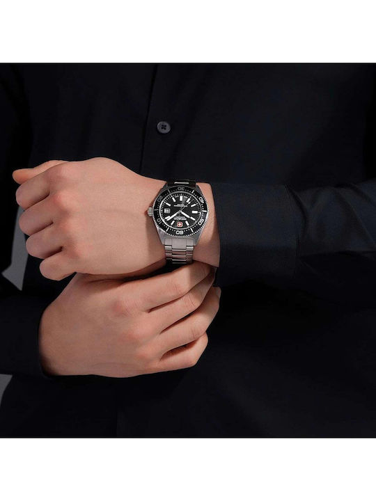 Swiss Military Hanowa Ceas cu Baterie cu Brățară din Metal Swiss Military Hanowa Ceas cu Baterie cu Brățară din Metal
