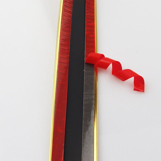 Selbstklebender Ornamentenrolle 6mm x 15m Gold Chrom Farbe