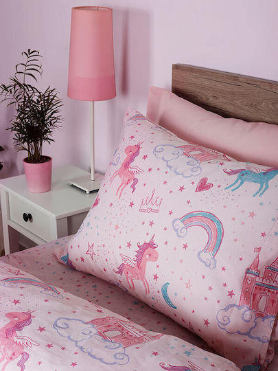 Sunshine Kids Duvet Cover Single Cotton Sunshine 170x250cm