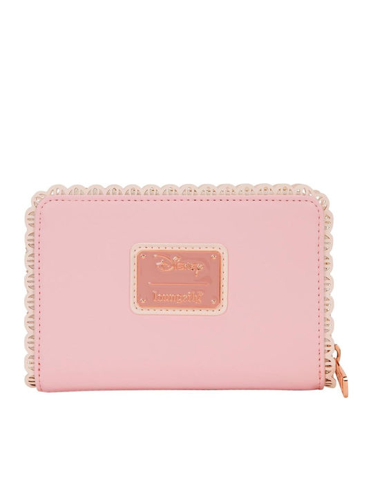 Loungefly Wallet Kinder Geldbörse mit Reißverschluss Rosa