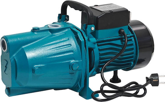Jet100p Pompă de Apă de Suprafață 1.5kw Apă Curată 60l/min 50m 1" Buton Pornit-Oprit Bobinaj Din Cupru Masiv