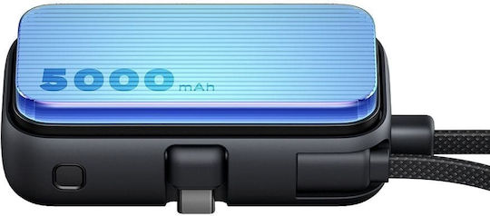 Mcdodo MC-7760 Power Bank 5000mAh 22.5W με Θύρα USB-C Μαύρο