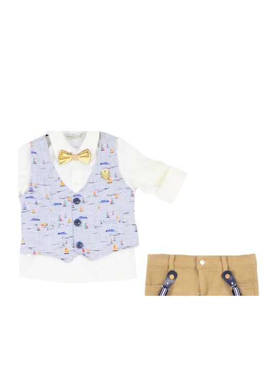 Kids' Set with Pants Winter 3pcs Multicolour